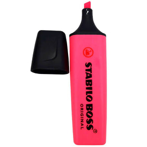 Destacador Stabilo Boss Rosado Fluor 1 unidad