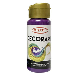 Pintura Decorativa Violeta Carmín Nº47 60ml Artel
