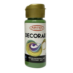 Pintura Decorativa Verde Claro Nº52 60ml Artel