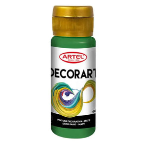 Pintura Decorativa Verde Musgo Nº56 60ml Artel