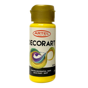 Pintura Decorativa Amarillo Claro Nº75 60ml Artel
