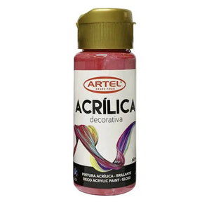 Pintura Decorativa Magenta Claro Nº86 60ml Artel