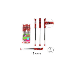 Lapiz Gel Arte Top 1u Rojo