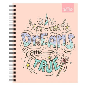 Cuaderno Universitario Artel Unicornio 7Mm 100 Hojas