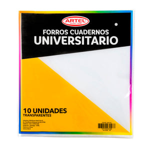 Forro Cuaderno Universitario Artel 10