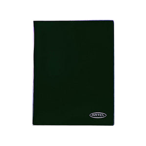 Carpeta Artel Con Gusano Negro