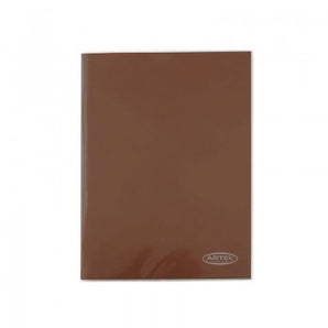 Carpeta Artel Con Gusano Café