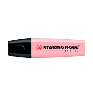 Destacador Stabilo Boss Rosa Pastel 1 unidad