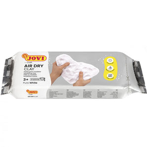 Arcilla para Modelar Air Dry 500gr Blanca Jovi