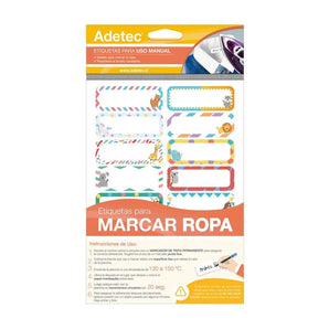 Etiqueta Marcar Ropa 63x25mm