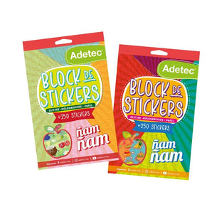 Block Stickers Ñam Ñam x250 Adetec