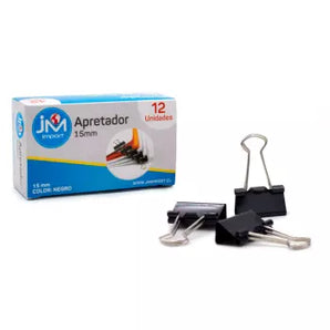 Apretador 15 mm Caja 12 Unidad Negro #11020015