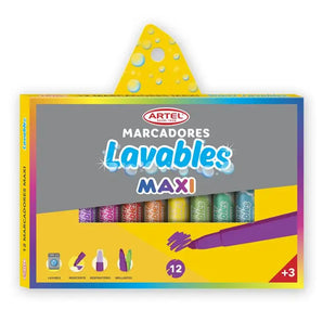 Lápiz Scripto 12 Lavable Maxi