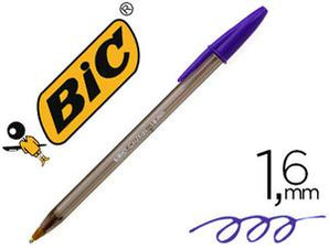 Boligrafo Cristal Bic 1u Azul Punta Gruesa