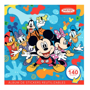 Block Sticker Mickey y sus Amigos Artel