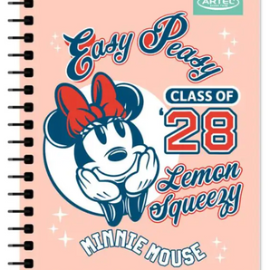 CUADERNO BOOK 120 HOJAS MINNIE ARTEL