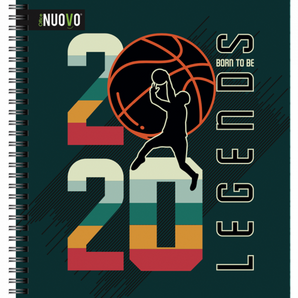 CUADERNO UNIVERSITARIO TAPA DURA DEPORTES x100hojas 7mm /48