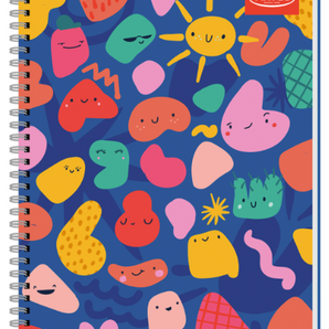 Cuaderno Universitario 100 Hojas 7mm Cute