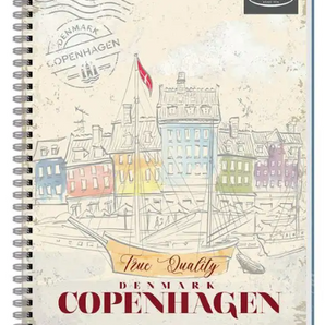 Cuaderno Universitario 100 Hojas 7mm Ciudades