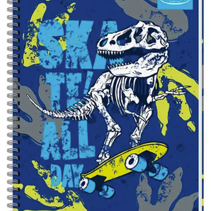 Cuaderno Universitario 100 Hojas 7mm Dino