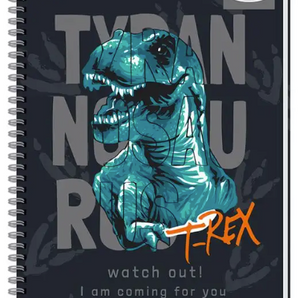 Cuaderno Universitario 100 Hojas 7mm Dino