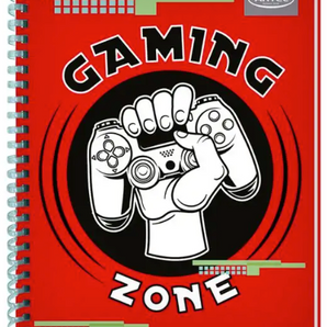 Cuaderno Universitario 100 Hojas 7mm Gamers Soft