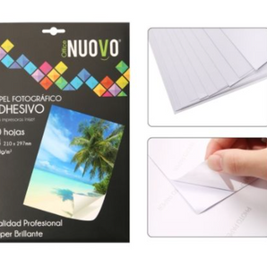 Papel Fotográfico Adhesivo Tamaño A4