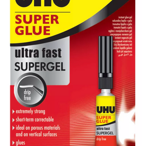 Pegamento Super Glue Gel 3gr UHU