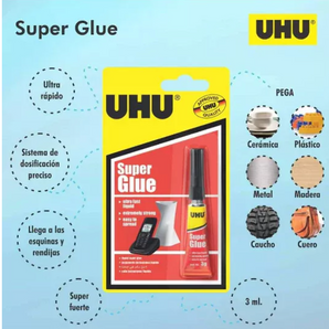 Pegamento Super Glue Gel 3gr UHU