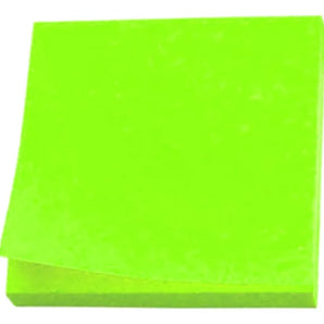Taco Post It Verde Fluor 76x76mm 100 Hojas JM