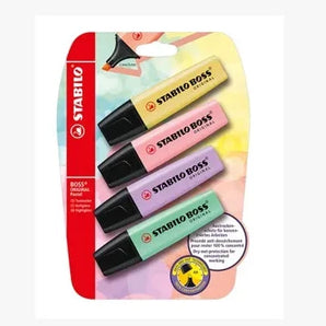 Set 2 Destacadores Stabilo Boss Pastel