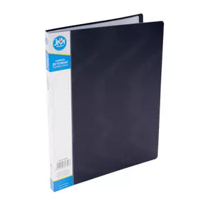 Carpeta con 20 Fundas Carta Negra