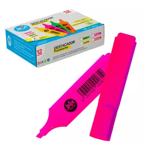 Destacador Rosado Ancho