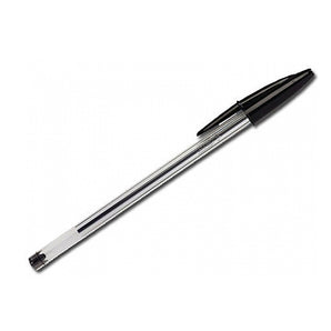 Boligrafo Cristal Bic 1u Negro Punta Gruesa