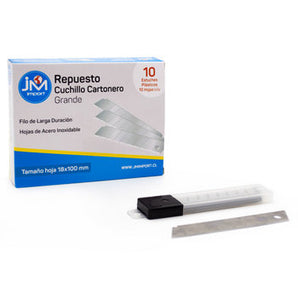 Repuesto Cuchillo Cartonero Grande 18 mm (10-3
