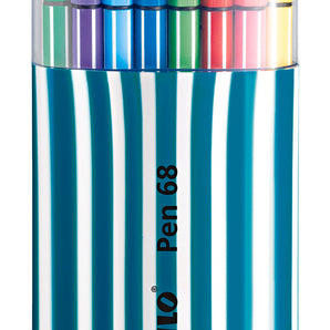 Estuche 20 Marcadores Stabilo Pen 68