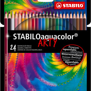 Set 24 Lápices Stabilo Aquacolor Wal Arty