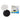 Tampon Dactilar Circular Negro Con Tapa