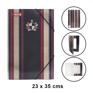 Carpeta con Elástico Tapa Simple