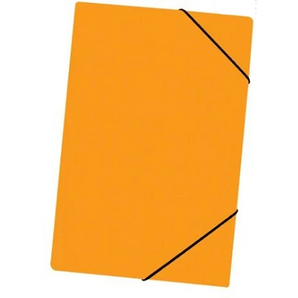 Carpeta Cartera con Elástico Naranja