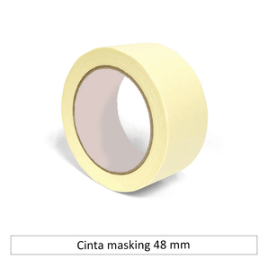 Cinta Masking Tape Natural 48mmx30mts JM