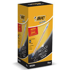 Caja Lápiz Bic Punta Fina x50