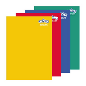 Cuaderno College Cuadriculado 7mm 80 Hojas Georgi