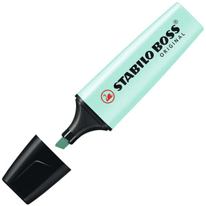 Destacador Stabilo Boss Celeste Pastel 1 unidad