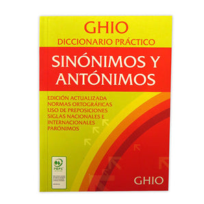 Diccionario Sinonimos Y Antonimos Ghio