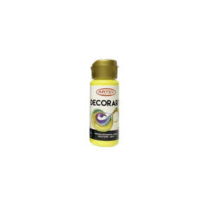Pintura Decorativa Amarillo Limón Nº72 60ml Artel