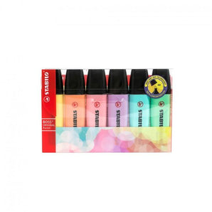 Set 6 Destacadores Stabilo Boss Pastel