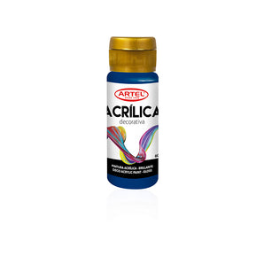Pintura Acrílica Deco Azul Nº401 60ml Artel