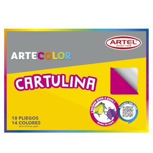 Sobre Cartulinas 18H 14 Colores Artel