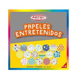 Sobre Papel Entretenido 16X16 Artel